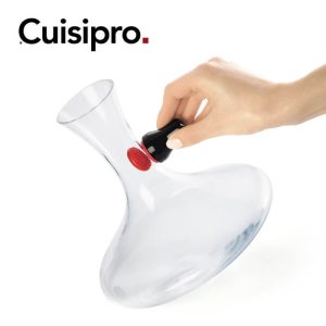 クイジプロ Cuisipro マグネティックスポットスクラバーMagneticSpotScrubber 黒・ブラック(デキャンタや瓶等、手やスポンジ・ブラシの届かないガラス製容器のお掃除アイテム)【食器洗い・金魚鉢・マグネット・磁石】【動画】