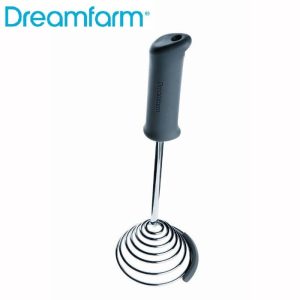 ドリームファーム Dreamfarm スムード ポテトマッシャー グレー【動画】