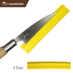 ユーロキッチン eurokitchen 和包丁カバー 17cm (刃渡り16cm以下用) 【刃の保護/収納/保管に/厚い片刃から薄い両刃まで/汎用ナイフカバー/さや/鞘/エッジガード/ナイフスリーブ/アウトドア/キャンプ】【保管や持ち運びに便利な包丁ケース】
