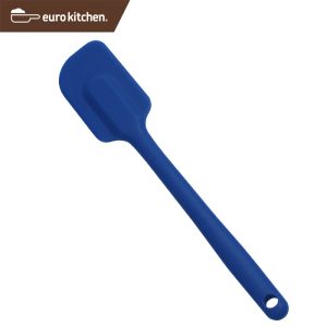 ユーロキッチン eurokitchen 一体型シリコンスパチュラ スタンダード 中 青(ブルー) シリコンへら【ハンドクリーナー オールシリコン】