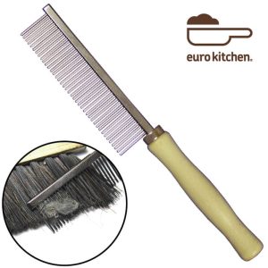 ユーロキッチン eurokitchen ブラシコムBrush Cleaning Comb【櫛タイプのブラシクリーナー・ヘアブラシ、獣毛ブラシ等のお掃除に】