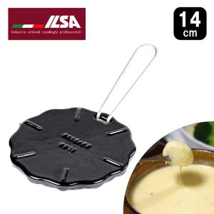 イルサ ILSA 鋳造鉄 ヒートディフューザー φ14cm 取っ手付き 【五徳/焦げ付き防止/究極のとろ火/とろ火名人/カレーの温め直し/チーズフォンデュ/湯煎】