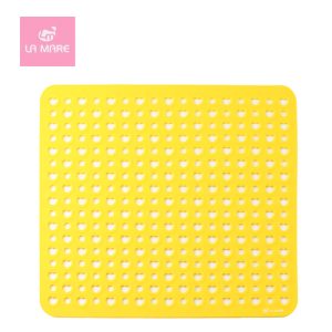 ラメア LaMare シリコンシンクマット(キッチンマット) イエロー  熱湯OK!【シンクマット/キッチンマット/調理マット/ランチョンマット】