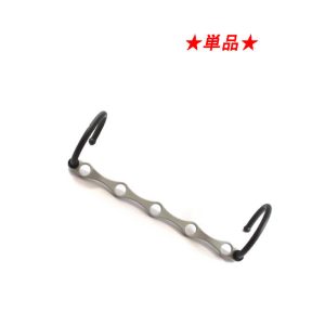 【※単品※】レシュ ROESCH ドイツ製スペースセーバーハンガー(スペースセイバー・マジックハンガー・スペースハンガー)省スペース■ブラック×グレー■