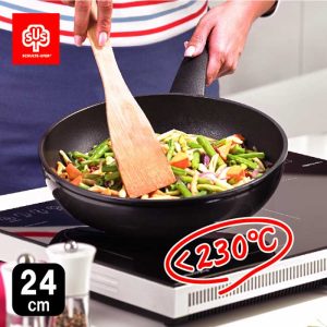 シュルテウーファー Schulte-Ufer マジカアイ Magicai IH専用フライパン 24cm 【オーバーヒートしないフライパン/強火で使えるコーティングフライパン/温度制限フライパン】 【送料無料】【動画】