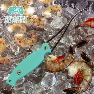 トードフィッシュアウトフィッターズ TOADFISH OUTFITTERS シュリンプクリーナー SHRIMP CLEANER 【エビの殻むき・背ワタ取り/ステンレス製で業務用にも最適】 【動画】