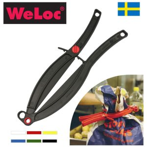 ウェーロック WeLoc ウェーロッククリップイット グリッパーGripper PA150 黒(大型クロージャー、キッチンクリップ、袋止め、業務用、全6色)フレコンバッグ・大袋用クリップ【動画】
