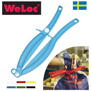 ウェーロック WeLoc ウェーロッククリップイット グリッパーGripper PA150 青(大型クロージャー、キッチンクリップ、袋止め、業務用、全6色)フレコンバッグ・大袋用クリップ【動画】