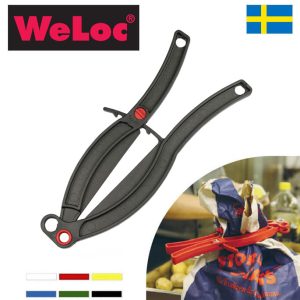 ウェーロック WeLoc ウェーロッククリップイット グリッパーGripper PA100 黒(大型クロージャー、キッチンクリップ、袋止め、業務用)フレコンバッグ・大袋用クリップ【動画】