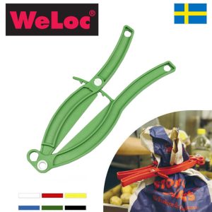 ウェーロック WeLoc ウェーロッククリップイット グリッパーGripper PA100 緑(大型クロージャー、キッチンクリップ、袋止め、業務用)フレコンバッグ・大袋用クリップ【動画】