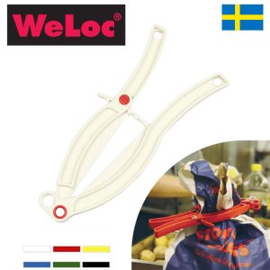 ウェーロック WeLoc ウェーロッククリップイット グリッパーGripper PA100 白(大型クロージャー、キッチンクリップ、袋止め、業務用)フレコンバッグ・大袋用クリップ【動画】
