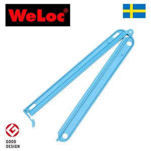 ウェーロック WeLoc ウェーロッククリップイットPA220 青 特大 スウェーデン製 WeLocCLIP-it(クロージャー、キッチンクリップ、袋止め)