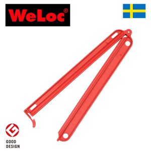 ウェーロック WeLoc ウェーロッククリップイットPA220 赤 特大 スウェーデン製 WeLocCLIP-it(クロージャー、キッチンクリップ、袋止め)